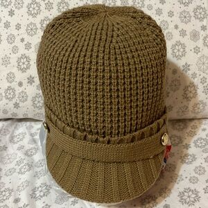 Michael Kors Newsboy Hat, NWOT
